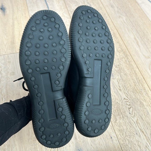Tod's No Code Sportivo Leather & Neoprene Sneakers UK Size 7.5 - Picture 6 of 16